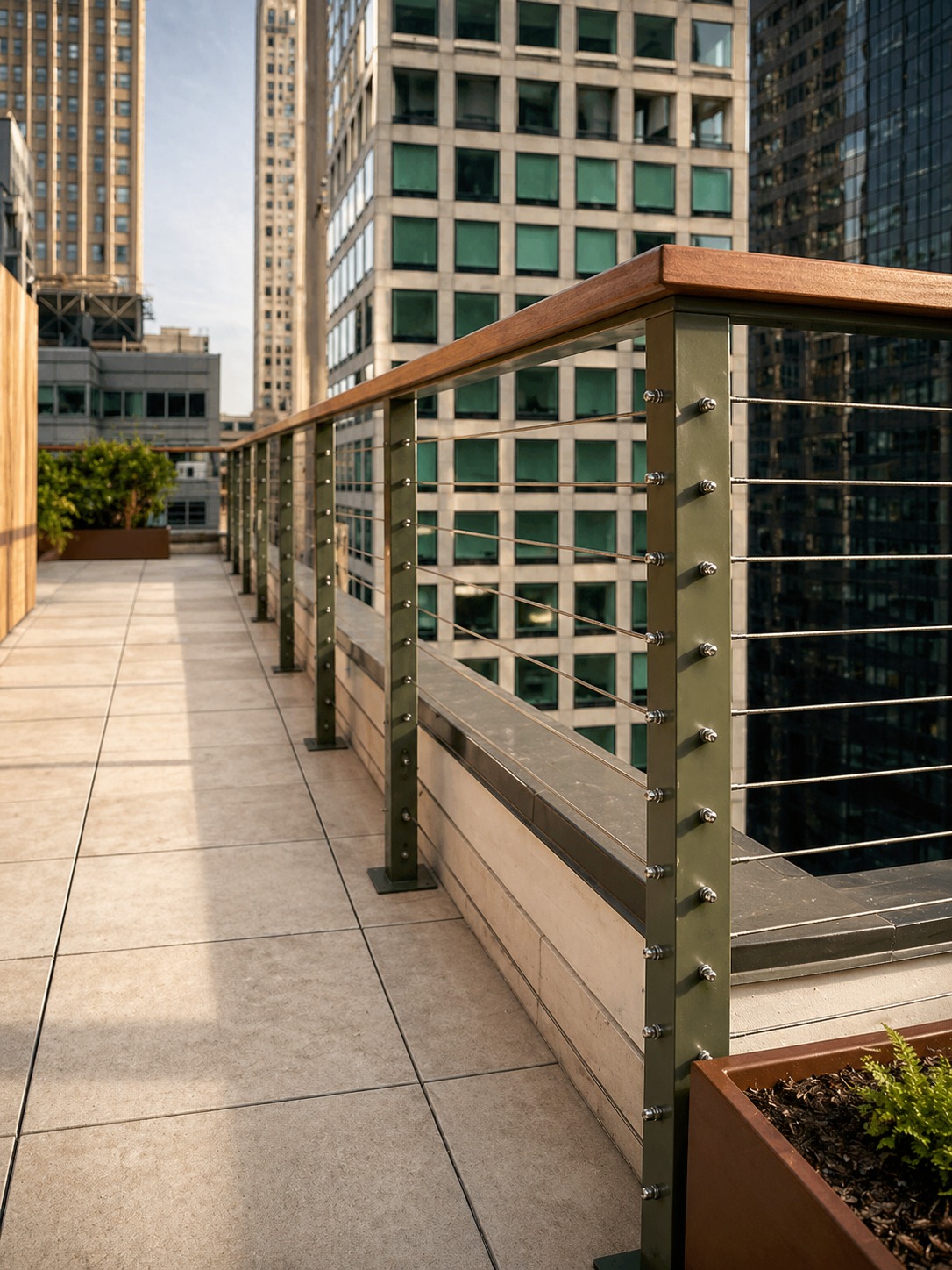 555 Madison Avenue rooftop amenity terrace