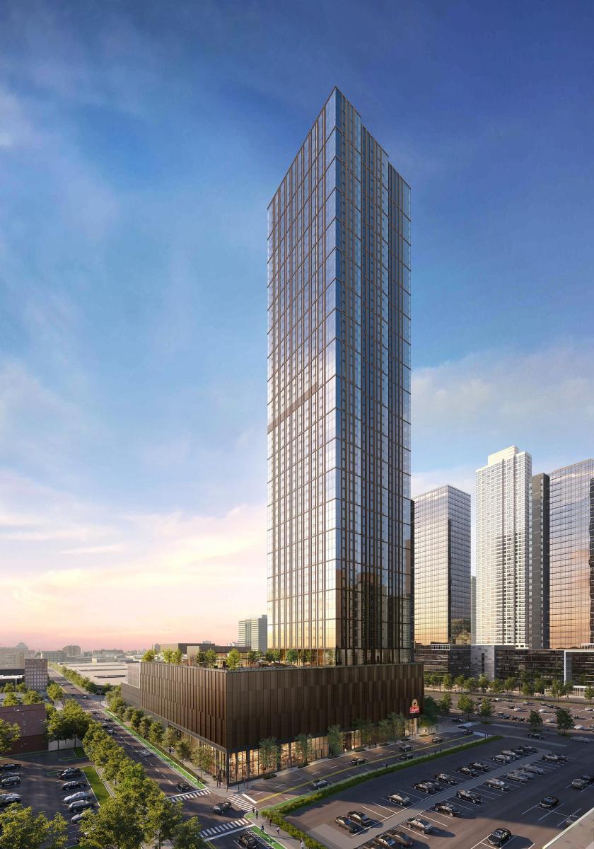 Hudson Exchange Phase II landscape installation